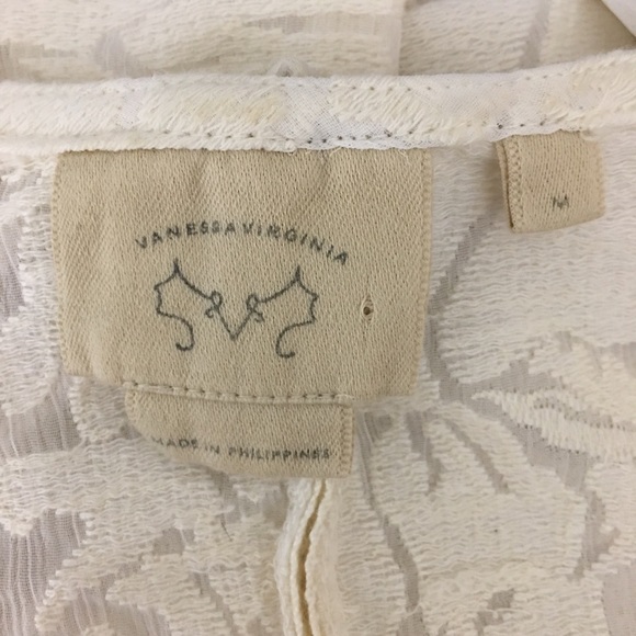 Anthropologie Vanessa Virginia Lacework Tank - Picture 7 of 7